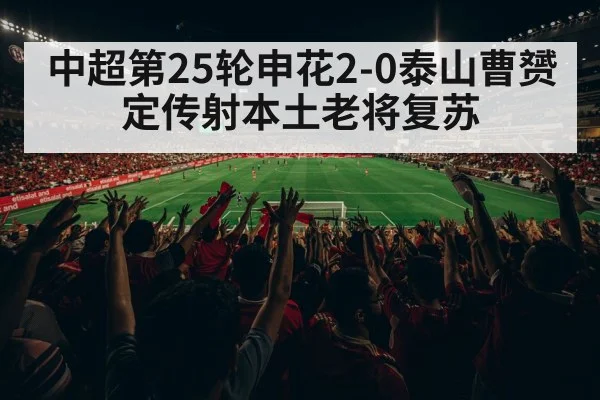 中超第25轮申花2-0泰山曹赟定传射本土老将复苏 - j9 game